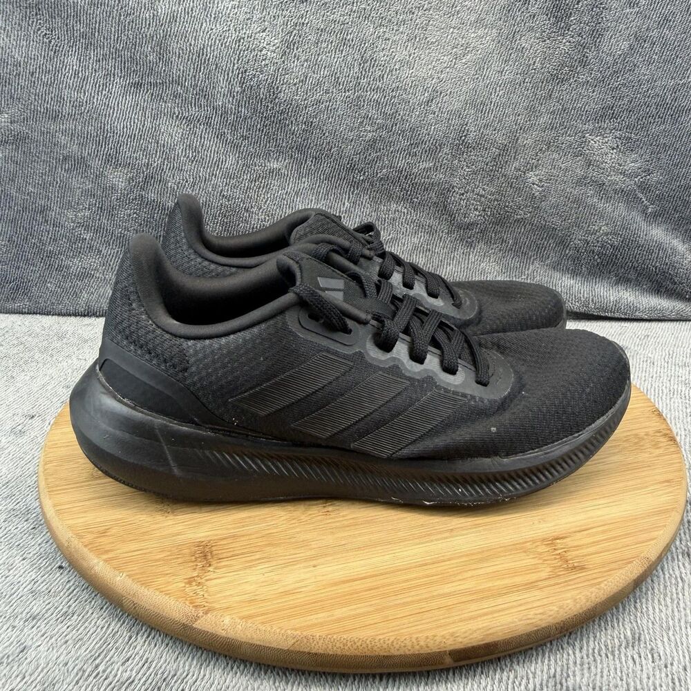 Adidas Cloudfoam Shoes Womens Size 7.5 Black Mesh Running Sneakers HP7558